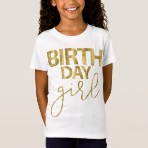 T-Shirt Chemises d'anniversaire pour l'effet de feuille