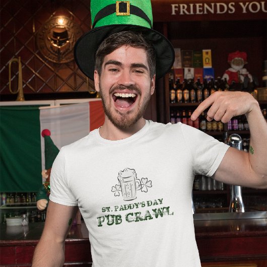 T-shirt Chemises d'argot de pub St. Patrick's Day