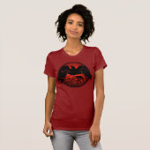 T-shirt Chemises d'art Raven femmes Crow Dames / Raven Top (Devant entier)