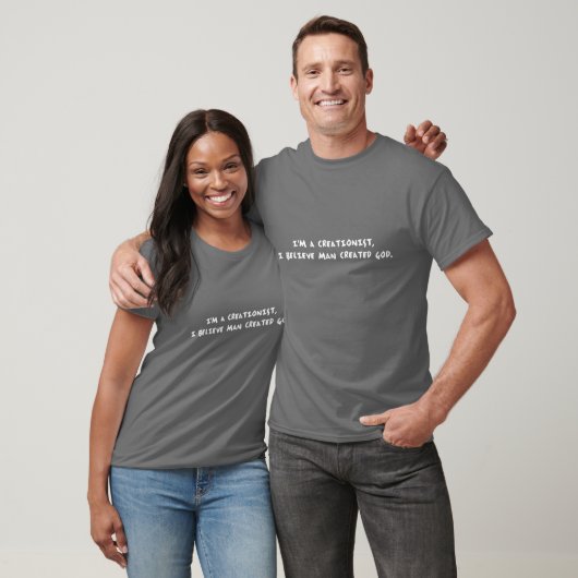 T-shirt Chemises d'athée d'Antitheist (Unisexe)