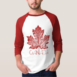 T-shirt Chemises de baseball vintage Canada Cool Custom