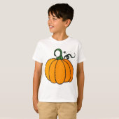 T-shirt Chemises de citrouille de Halloween, casquettes, (Devant entier)
