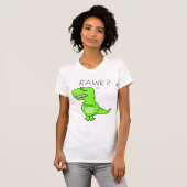 T-shirt Chemises de dames T-Rex (Devant entier)