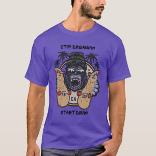 T-shirt Chemises de design singe