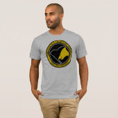 T-shirt Chemises de drapeau d'AnCap (Devant entier)