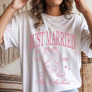 T-shirt Chemises de jeunes mariés Chemises de lune de mi