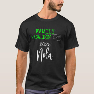 T-shirt Chemises de l'équipe de vacances en famille Voyage