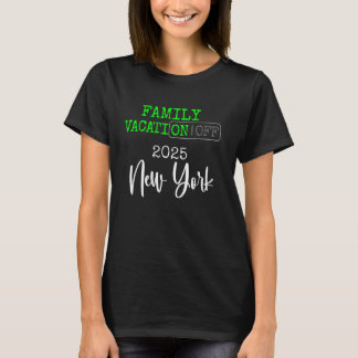 T-shirt Chemises de l'équipe de vacances en famille Voyage
