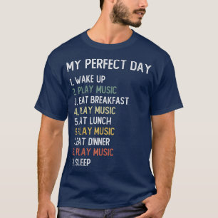 T-shirt Chemises de musique Perfect Day pour hommes garçon