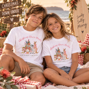 T-shirt Chemises de Noël assorties pour famille en Austral