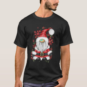 T-shirt Chemises de Noël Hommes M. Claus Père Noël Gnome N
