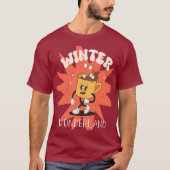 T-shirt chemises de Noël laides (Devant)