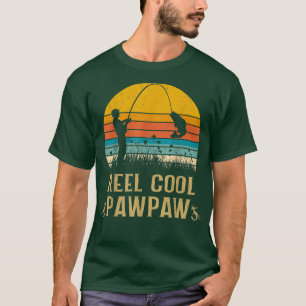 T-shirt Chemises de Pêche Cool Pawpaw, Pères Amusants