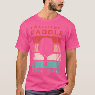 T-shirt Chemises De Ping-Pong Et Cadeaux De Tennis De Tabl