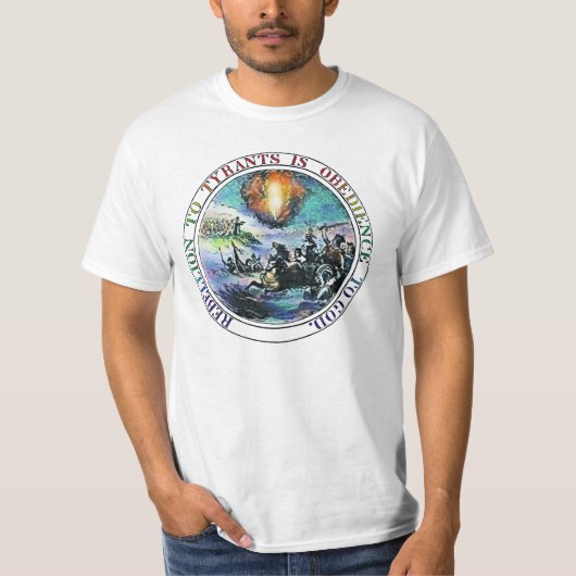 T-shirt Chemises de rébellion de Glenn Beck (Devant)