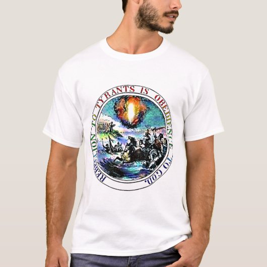 T-shirt Chemises de rébellion de GOP (Devant)