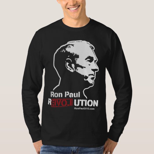 T-shirt Chemises de révolution de Ron Paul (Devant)
