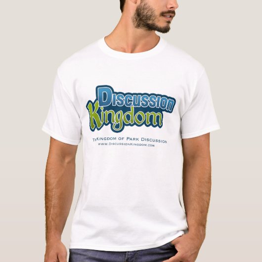 T-shirt Chemises de royaume de discussion (Devant)