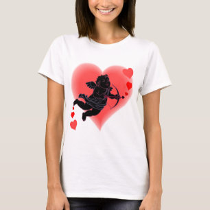 T-shirt Chemises de Saint-Valentin Chemises d'amour mignon