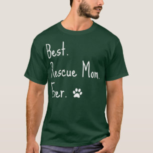 T-shirt Chemises de sauvetage animal Chien chat Meilleur m