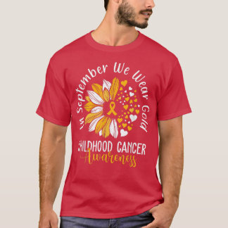T-shirt Chemises de sensibilisation au cancer chez les enf