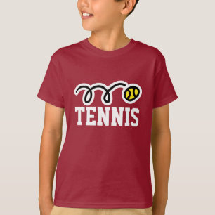 T-shirt Chemises de tennis pour jeunes Vêtements sportif