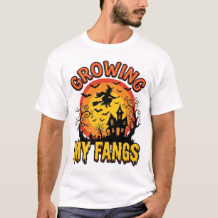 T-shirt Chemises de vampire de Halloween vintage qui pouss