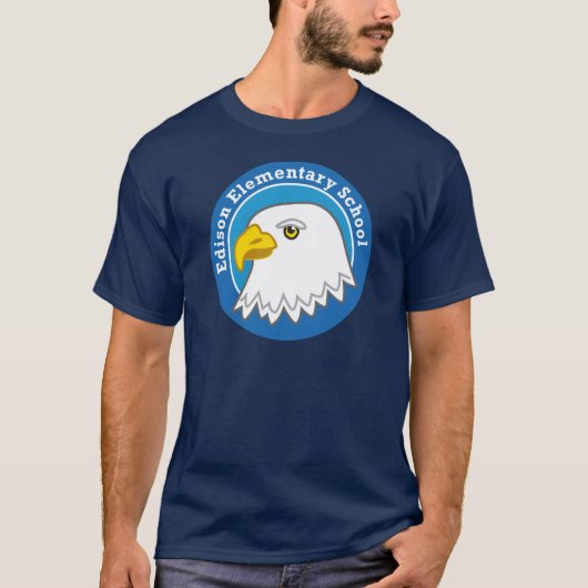 T-shirt Chemises d'Eagle (foncées) (Devant)