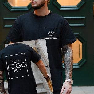 T-shirt Chemises d'entreprise avec logo Nom de l'employé p