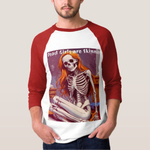 T-shirt Chemises, dessus, manche longue, crânes