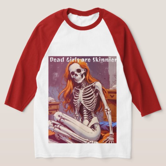 T-shirt Chemises, dessus, manche longue, crânes (Poser)