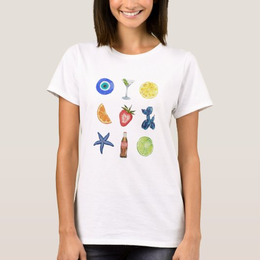 T-shirt Chemises d'été (Devant)