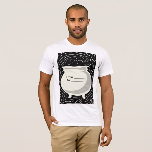 T-shirt Chemises d'Halloween (Devant entier)