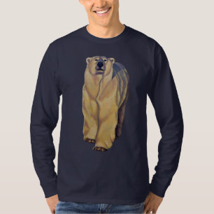 T-shirt Chemises d'ours blanc de douille de chemises