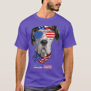 T-shirt Chemises Drapeau Américain Grands Cadeaux Amoureux