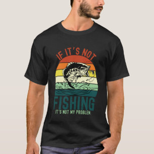 T-shirt Chemises drôles de pêche pour hommes Pas de pêche