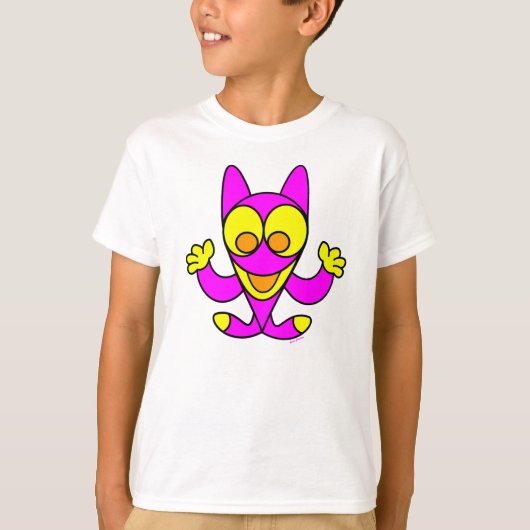 T-shirt chemises drôles pour enfants (Devant)