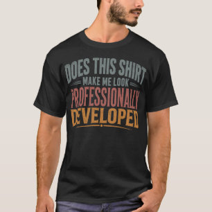 T-shirt Chemises drôles pour enseignants hommes femmes, Pr