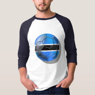 T-shirt Chemises du football du football de zèbres du