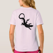 T-shirt Chemises enfant Lizard Sweatshirt Reptile Art (Dos)
