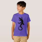 T-shirt Chemises enfant Lizard Sweatshirt Reptile Art  (Devant entier)