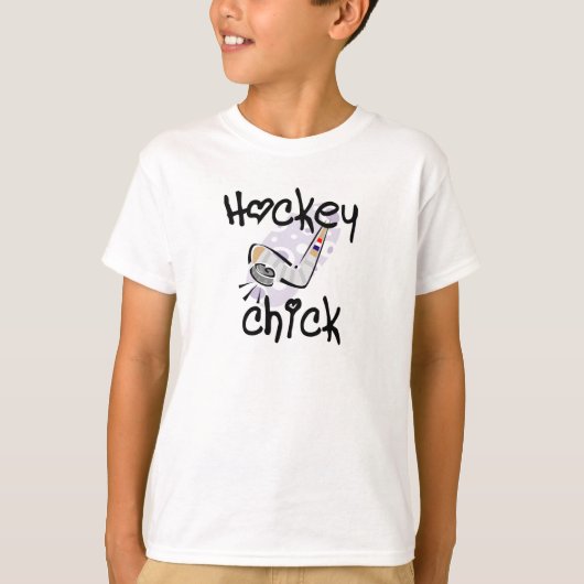 T-shirt Chemises et cadeaux de poussette de hockey (Devant)
