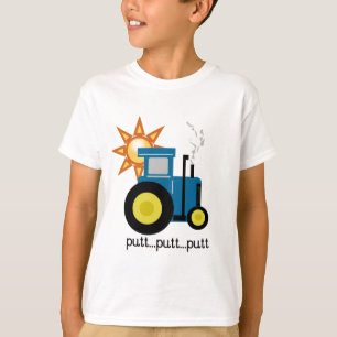 T-shirt Chemises et cadeaux de Tracteur Blue Putt