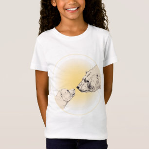 T-Shirt Chemises et cadeaux d'ours du bébé de la fille de