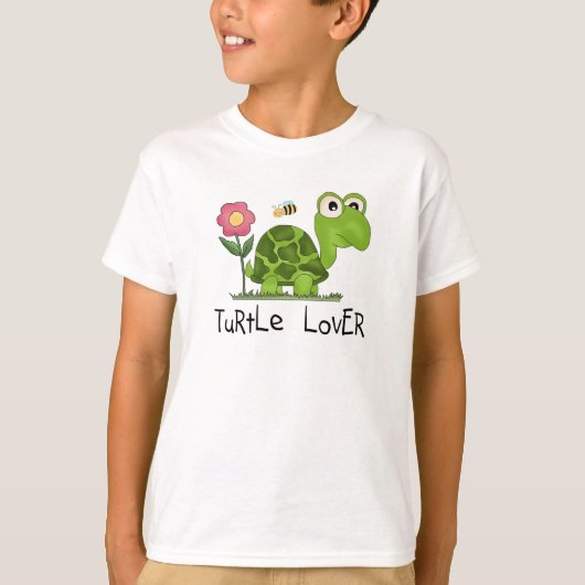 T-shirt Chemises et cadeaux Tortue Lover (Devant)