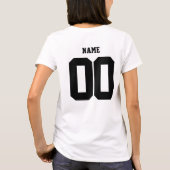 T-shirt Chemises familiales personnalisées, chemises Numér (Dos)