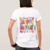 T-shirt Chemises femmes d'anniversaire (Dos)