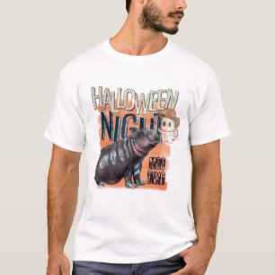 T-shirt Chemises HalloWeen, Chemise Bootleg Moo Deng   Moo