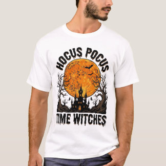 T-shirt Chemises Hocus Pocus Sorcières Vintage Halloween D