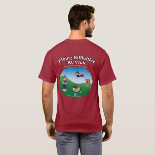 T-shirt Chemises Homme Flying Hillbillies à Manches Courte